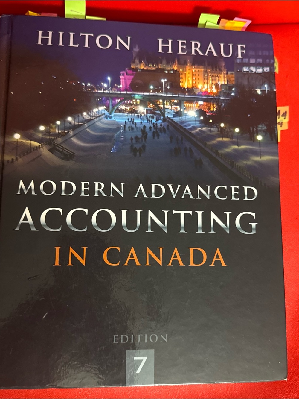 Modern Advanced Accounting in Canada — Black Hardcover